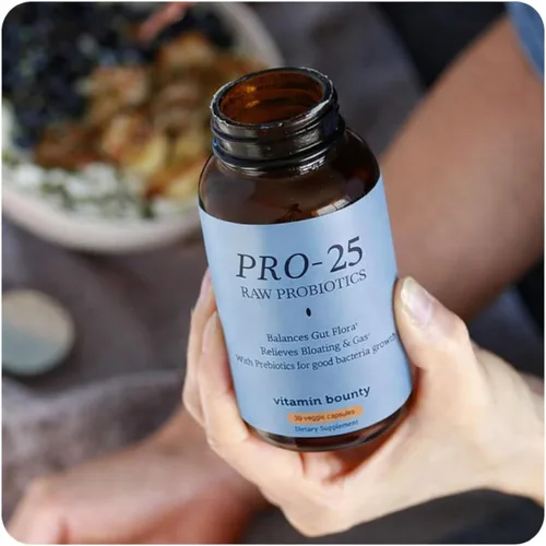 Miniatura 7 de Suplemento Vitamin Bounty, PRO 25, con 13 probióticas, 25 mil millones de organismos por porción