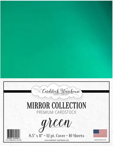 Miniatura 11 de Cardstock Warehouse - Espejo azul – 8.5 x 11 pulgadas – 12 Pt. / 270 Gsm Cartulina reflectante premium – 10 hojas