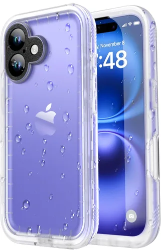 Miniatura 74 de SPORTLINK Funda para iPhone 15 Pro Max, IP68 resistente al agua, protección militar, cuerpo completo, resistente, a prueba de golpes, sellado 360, a