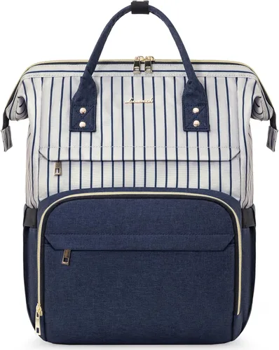 Miniatura 6 de LOVEVOOK Mochila de trabajo para mujer, mochila antirrobo para laptop de 15.6 pulgadas, mochila para computadora resistente al agua