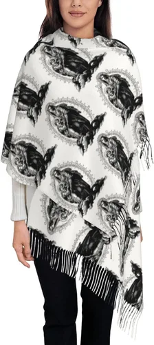 Miniatura 5 de TNIJWMG Bufanda Virgen María para mujer, chal suave para otoño e invierno, regalos católicos