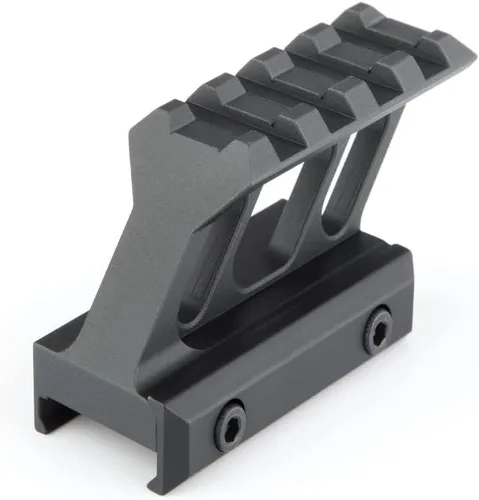 TuFok Picatinny Riser Mount - Riel Picatinny de alto perfil de 1 pulgada para mira rojo punto alcance y óptica 4 ranuras/13 ranuras