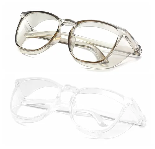 Miniatura 39 de Alsenor Gafas de seguridad antiniebla, gafas protectoras con bloqueo de luz azul, antipolvo, protección UV, para hombres y mujeres (jade)