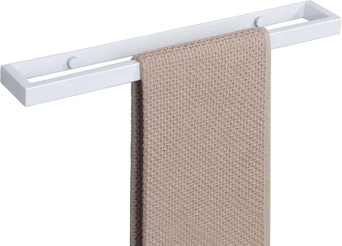 Miniatura 38 de Alise Toallero de mano de 8 pulgadas para montaje en pared de baño, color negro mate, toallero para baño, toallero de acero inoxidable SUS304