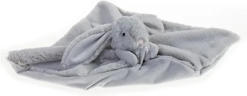 Miniatura 5 de Manta de seguridad de felpa con diseño de conejo gris de Apricot Lamb, manta de personaje para guardería de bebé, lujoso snuggler de peluche, manta