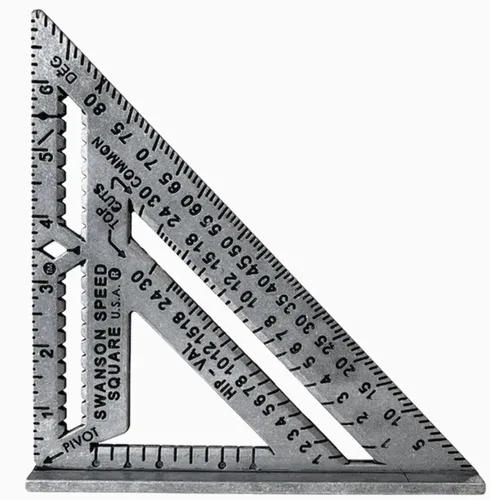Miniatura 9 de Swanson Tool Co S0101 - Escuadra rápida de 7 pulgadas, azul