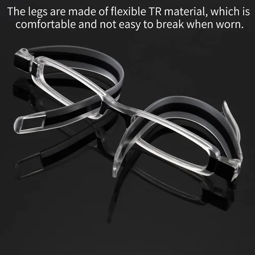 Miniatura 9 de Paquete de 4 lentes de lectura para mujeres y hombres, compactos, portátiles, delgados, pequeños, ligeros, plegables
