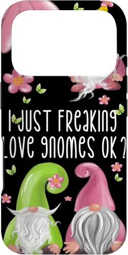 Miniatura 30 de Funda de gnomo floral de primavera para mujeres y niñas, lindo diseño de gnomos de verano para iPhone 17