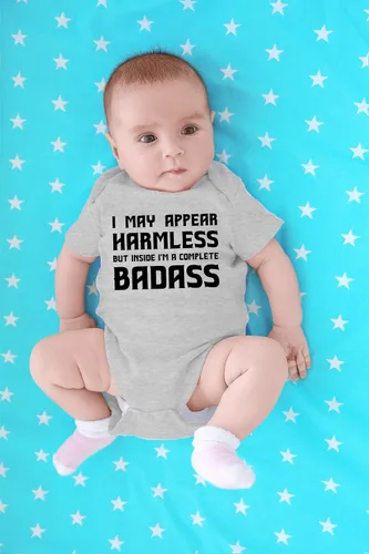 Miniatura 16 de CBTwear I May Appear Harmless - Ropa de bebé - Divertidos trajes para recién nacidos para niños y niñas