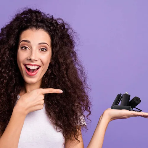 Miniatura 6 de 40 piezas de rodillos de pelo de esponja, rodillos satinados, rodillos de espuma de seda para mujeres con clips de dientes de pato para peinado