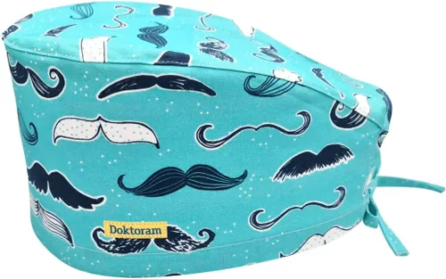 Miniatura 41 de Print Scrub Caps - Sombrero perfecto para enfermeras, médicos y EMTs..