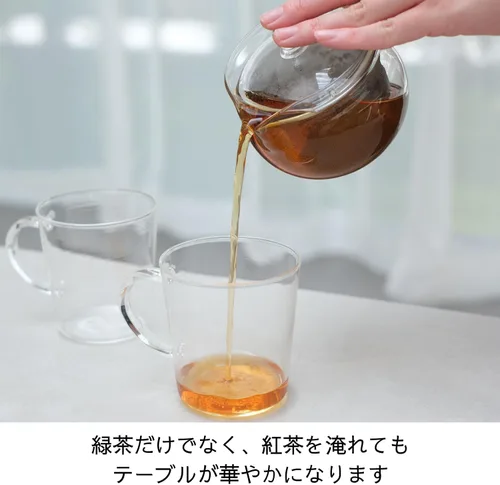 Miniatura 6 de Tetera japonesa Hario ChaCha Kyusu "Maru", 300ml