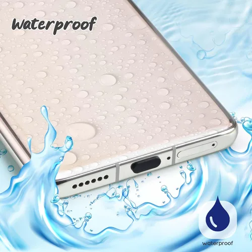 Miniatura 3 de Enchufe antipolvo USB C tipo C antipolvo cubierta USB C protector de puerto de carga tipo C con cepillo de limpieza para iPhone 15 Samsung