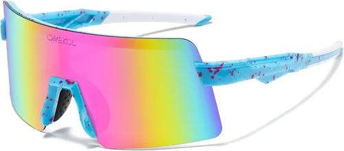 Dos tamaños para adultos y jóvenes, lentes de sol polarizados para hombres y mujeres, para deportes al aire libre, gafas de béisbol UV400, gafas de