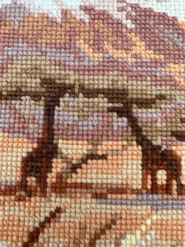 Miniatura 6 de RIOLIS - Zebras in the Savannah 1143, Kits de punto de cruz 15,75" x 11,81", Kits de punto de cruz para principiantes y avanzados, Kit de punto
