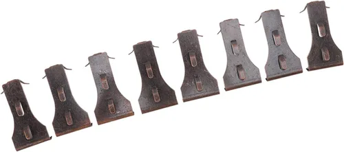 Miniatura 3 de Hyuduo 8 ganchos de ladrillo para ladrillos compatibles con LEGO, perchas de acero resistentes para ladrillos de construcción, se adaptan a