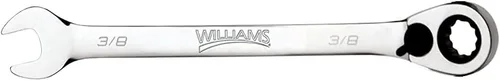 Williams 1212RC Llave combinada de trinquete, 12 puntos, 3/8 pulgadas