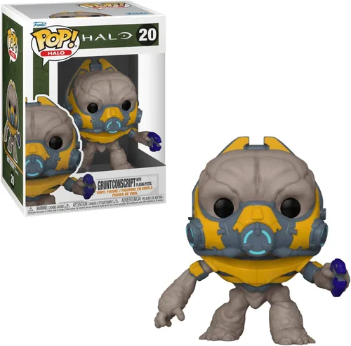 Miniatura 7 de POP Halo Infinite - Figura de vinilo Grunt Conscript Funko (incluye funda protectora de caja compatible)