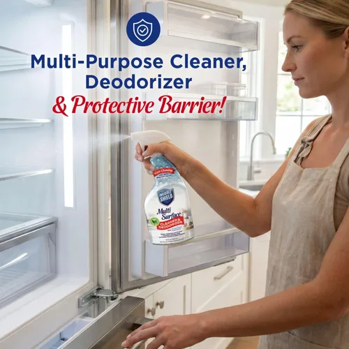 Miniatura 2 de Invisible Shield Limpiador multisuperficie, desodorante con peróxido de hidrógeno, 32 onzas líquidas (ideal para todas las superficies) por UNELKO