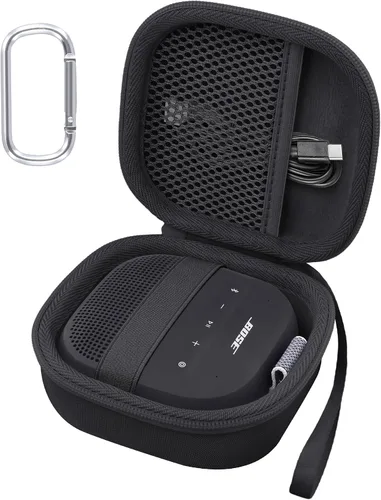 Miniatura 21 de Estuche duro para Altavoz inalámbrico portátil Bose SoundLink Micro Altavoz Bluetooth, negro