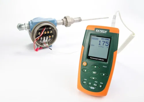 Miniatura 4 de Extech Calibrador y medidor de termopar PRC20