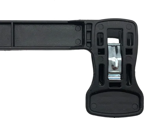 Miniatura 4 de NAHANCO 6010B - Percha de plástico para falda/holgura, 10 pulgadas, color negro (paquete de 200)