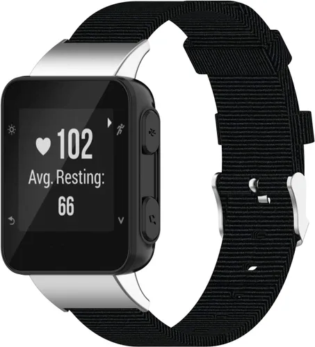 Miniatura 2 de Correa de reloj para Garmin Forerunner 35, pulsera de repuesto deportiva de lona para Garmin Forerunner 35/30 Running Watch