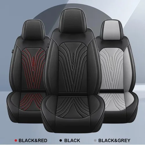 Miniatura 8 de DISUTOGO Fundas de asiento compatibles con Nissan Kicks 2018-2025 2026, juego completo de fundas de asiento de automóvil de cuero sintético