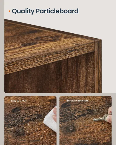 Miniatura 8 de SONGMICS HOME Estantería de 5 niveles, estante de almacenamiento abierto, estante estrecho para sala de estar, oficina en casa, comedor, ahorro