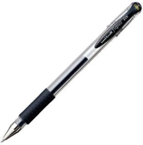 Miniatura 2 de Uni-ball Signo DX UM-151 Set de 10 bolígrafos con tinta gel, Negro