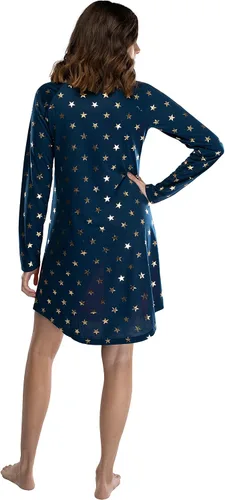 Miniatura 6 de INTIMO Wonder Woman - Vestido de noche raglán con logotipo circular, Rojo