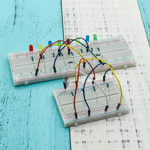 Miniatura 6 de 4 piezas de kit de tablas de pruebas Incluye 2 piezas de 830 puntos y 2 piezas de 400 puntos de tablas de pruebas sin soldadura para bloques