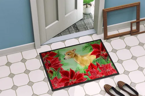 Miniatura 4 de Caroline's Treasures CK1346MAT - Felpudo italiano de galgos de 18 x 27 pulgadas, tapete para puerta delantera, interior y exterior, para entrada
