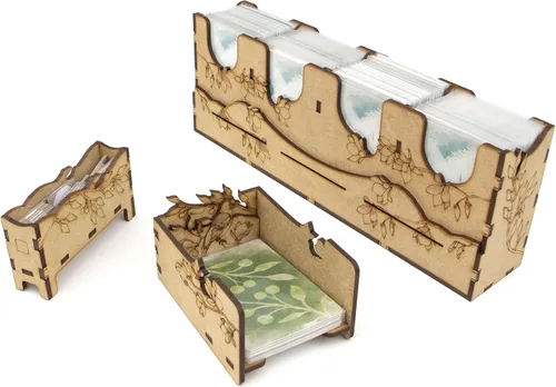 Miniatura 6 de Organizador TowerRex para Juego de Mesa Wingspan y Expansión Europea, Expansión Oceanía, Inserción de Almacenamiento, No para Asia