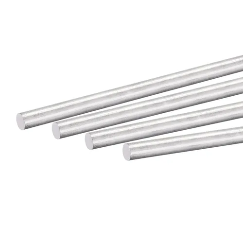 MECCANIXITY Varilla redonda sólida de aluminio de 0.236 in de diámetro, 11.811 in de longitud, para manualidades, paquete de 4 unidades