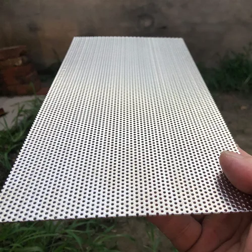 Miniatura 6 de Hojas de Metal Perforadas - Hojas Expandidas y Perforadas - Hoja de Acero Inoxidable Perforada - 20GA Agujero de 0.06 Pulgadas (aprox. 1.5mm) 11.8