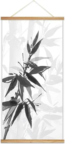 NWT - Póster colgante, sin marco de madera magnético, arte chino para colgar en la pared de su casa, impresiones en lienzo decoración lista para