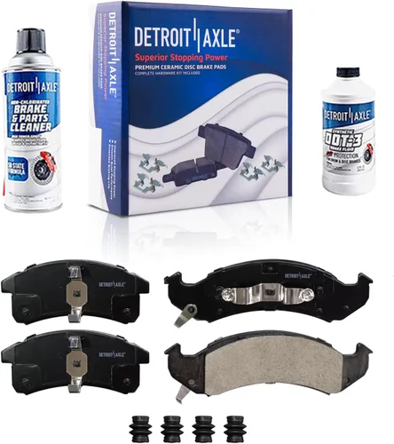 Miniatura 35 de Detroit Axle - Pastillas de freno traseras para Kia Sportage 2017-2022, Hyundai Tucson 2016-2021, pastillas de freno de cerámica 2018 2019 2020