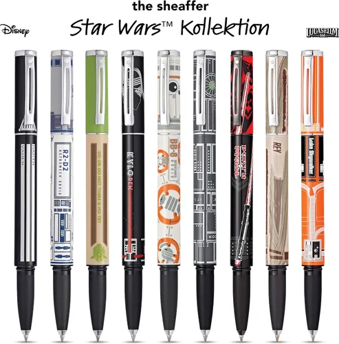 Miniatura 4 de Sheaffer Pop Star Wars R2-D2 - Bolígrafo de gel con ribete cromado