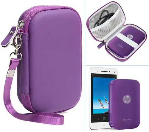 Miniatura 7 de Funda para impresora fotográfica portátil HP Sprocket 2x3, Polaroid Snap Touch, Zip Mobile Printer, PRT 2x3 MT53