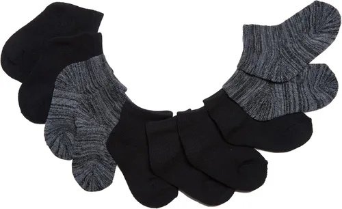Miniatura 3 de Nuby Paquete de 10 calcetines para bebés de corte bajo y medio cojín para niños