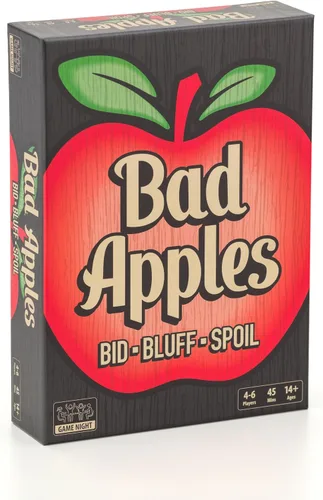 Lost Boy Entertainment Bad Apples - Juego de mesa - Juegos familiares - Juegos de fiesta - para adultos y adolescentes - Estrategia - Pujas y