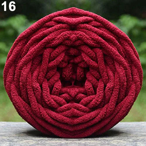Miniatura 8 de Bufanda suave para bricolaje, toalla de hilo grueso, bola de tejer a mano, ganchillo, regalo de manualidades, hilo elegante y simple, suave