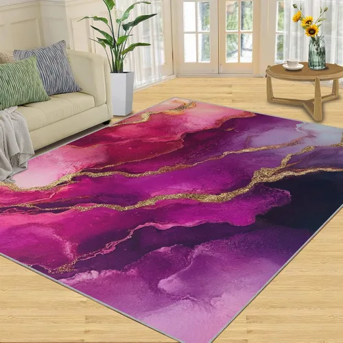 Miniatura 24 de Girl Horse Rugs for Bedroom, Horse Area Rug, Animal Rugs for Living Room, Indoor Non-Slip Rug, Machine Washable Carpet for Front Entrance Floor