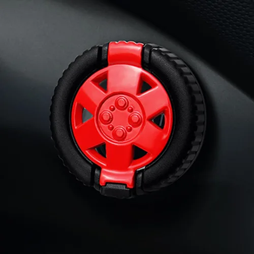 Miniatura 6 de Cubierta para botón de arranque a presión del motor del automóvil, cubierta para botón de arranque, cubierta de botón de encendido, protector