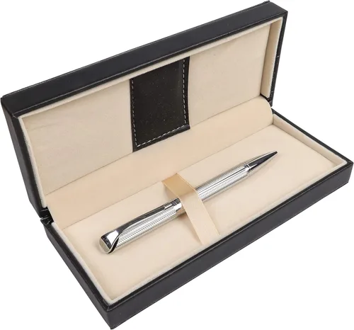 Miniatura 4 de Penneed - Bolígrafo de bola con caja de regalo, bolígrafo metálico para hombres, mujeres, ejecutivos, oficina, suministros escolares, recargable