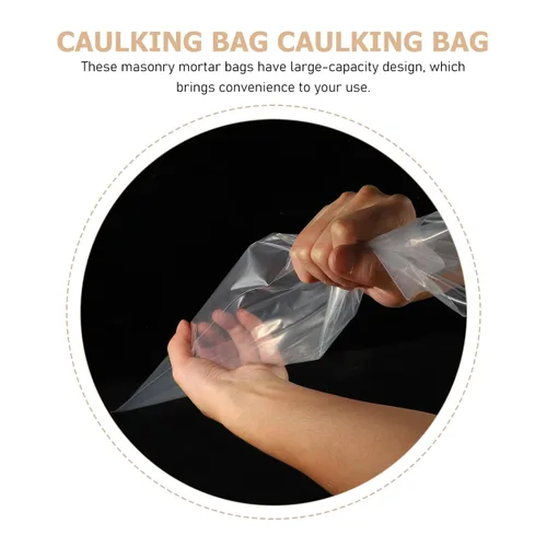 Miniatura 7 de Hemobllo Bolsas de lechada para azulejos, bolsa de mortero de mampostería de 17.71 x 9.44 pulgadas, resistente a desgarros, bolsa desechable