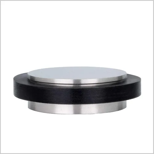 Miniatura 11 de EVI Herrajes I-140 - Tope de puerta, adhesivo, acabado mate INOX (acero inoxidable) Caucho Negro
