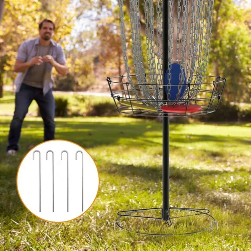 Miniatura 6 de NQV PRO Disc Golf Basket,Heavy Duty 24 Chain Portable Target with Transit Bag, Outdoor/Indoor