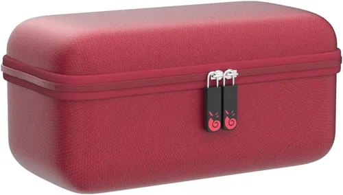 Miniatura 4 de Hermitshell Estuche rígido de viaje para ortizan altavoz Bluetooth portátil IPX7 impermeable altavoz inalámbrico (rojo vino)